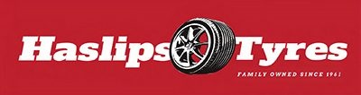 Haslips Tyres — family owned since 1961